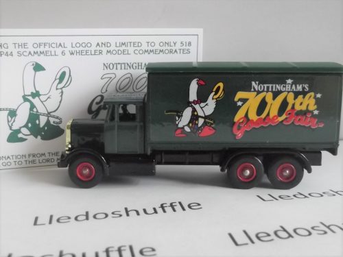 SP44014, Scammell 6w Truck, Nottingham's 700th Goose Fair