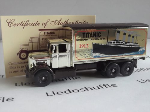 SP44064, Scammell 6w Truck, Titanic, Southampton - New York 1912