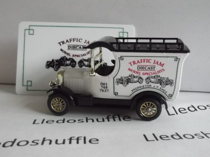 SP50062, Bull Nose Morris Van, Traffic Jam Diecast Model Specialists, Proprietor J. F. Shea