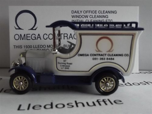 SP50094, Bull Nose Morris Van, Omega Contract Cleaning Co, Liverpool