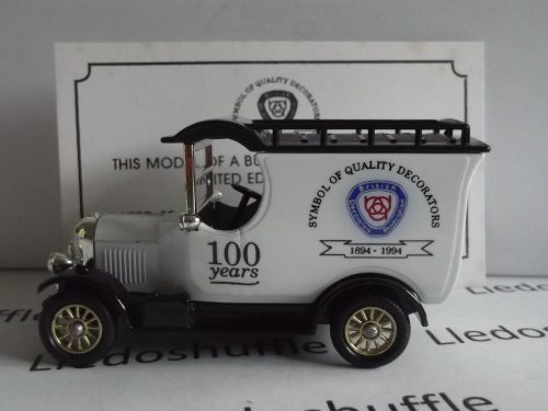 SP50107, Bull Nose Morris Van, British Decorators Association, 100 years 1894-1994