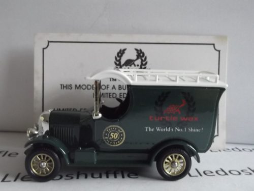 SP50115, Bull Nose Morris Van, Turtle Wax, 50 years, The World's No. 1 Shine!