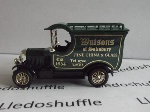 SP50132, Bull Nose Morris Van, Watson's of Salisbury, Fine China & Glass