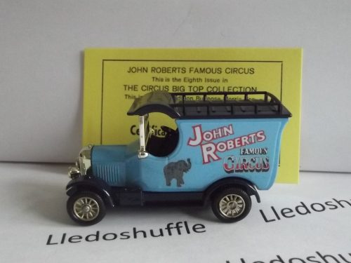 SP50136, Bull Nose Morris Van, John Roberts Famous Circus, 50th Anniversary Tour 1994, The Circus Big Top Collection 8th Issue