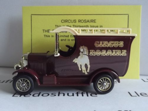 SP50179, Bull Nose Morris Van, Circus Rosaire, The Circus Big Top Collection, 13th Issue