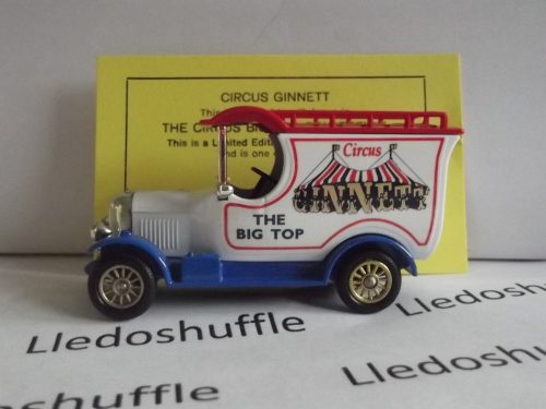 SP50190, Bull Nose Morris Van, Circus Ginnett, The Circus Big Top Collection 18th Issue