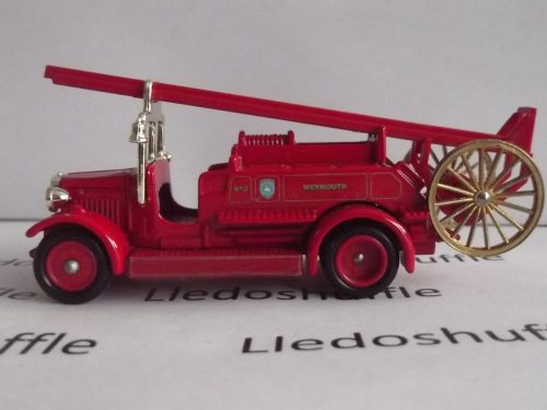 Lledo Pre-Production DG12, Dennis Fire Engine, Weymouth No. 3