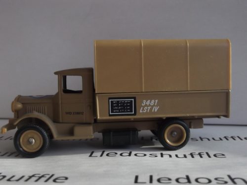 DG28016, Mack Canvas Back Truck, Army 3t Truck, Desert Rats