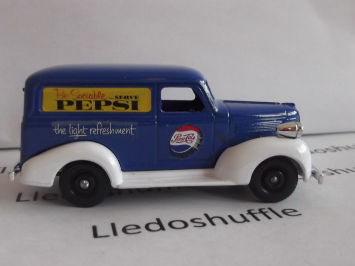 Lledo Pre-Production DG93, Dodge Panel Van, Pepsi Cola, Be Sociable, Serve Pepsi, The Light Refreshment - Image 2