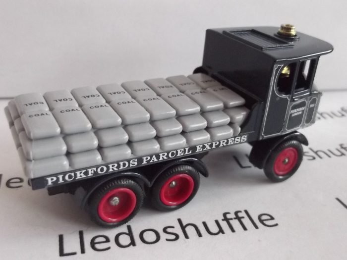 Lledo Pre-Production DG98, Sentinel 6w Flatbed Steam Wagon, Pickfords Parcel Express London with Coal Sack Load - Image 2