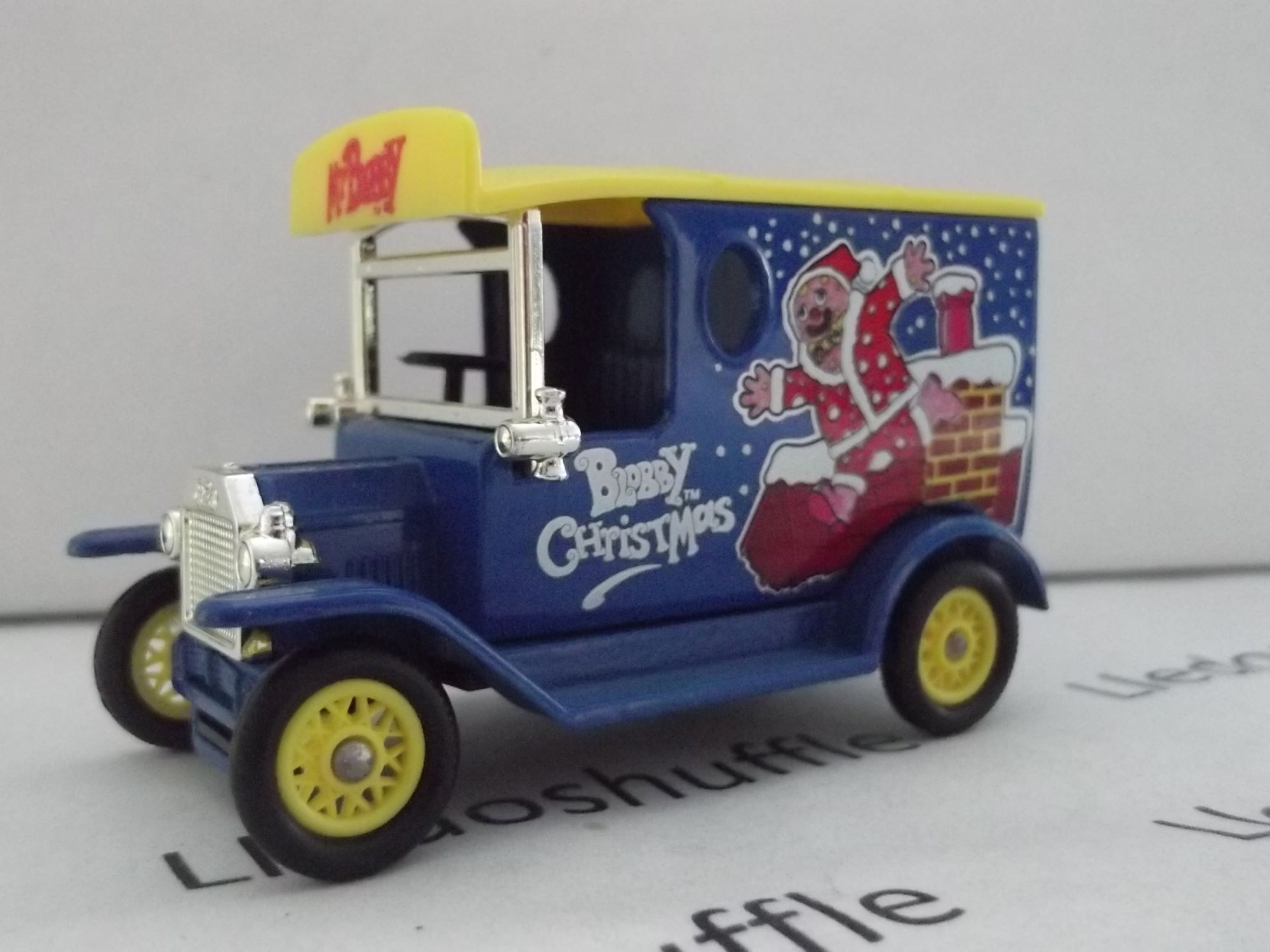 LP06650, Model T Ford Van, Blobby Christmas, Mr Blobby