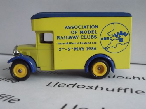 LP16021, Dennis Parcels Van, Association of Model Railway Clubs, Wales & West of England Ltd, May 1986, Bristol Model Railway Exhibition