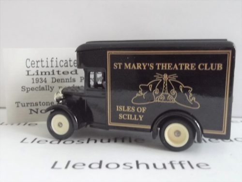 LP16129, Dennis Parcels Van, St Mary's Theatre Club, Silver Jubilee, Isles of Scilly