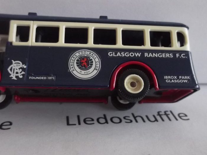 Lledo Pre-Production LP17, AEC Regal Coach, Glasgow Rangers F.C., Rangers Football Club, Founded 1873, Ibrox Park, Glasgow - Hampden Park - Image 4