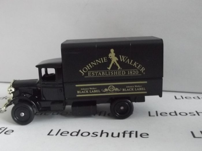 LP28027, Mack Canvas Back Truck, Johnnie Walker Black Label Whisky
