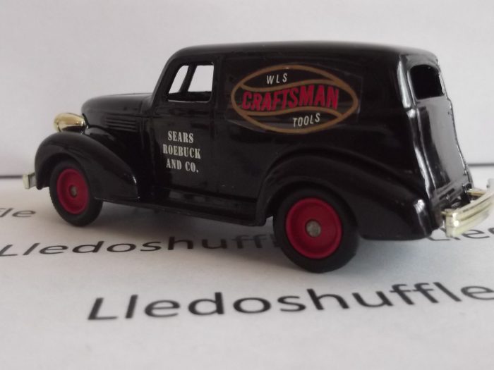 Lledo Pre-Production LP30, Chevrolet Sedan Delivery Van, Sears Roebuck and Co, WLS Craftsman Tools