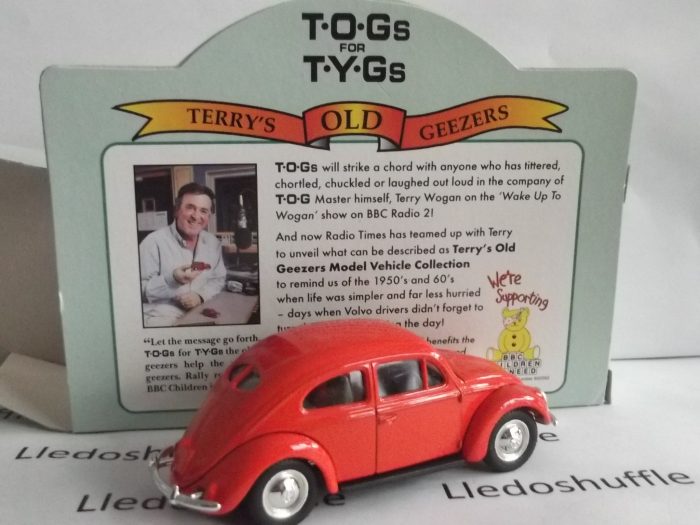 LP72005, VW Volkswagen Beetle, Orange with Grey Seats, Terry's Old Geezers Radio 2, Terry Wogan