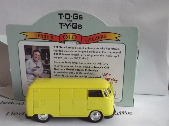 LP73002, VW Volkswagen Transporter Van, Yellow, Terry's Old Geezers Radio 2, Terry Wogan
