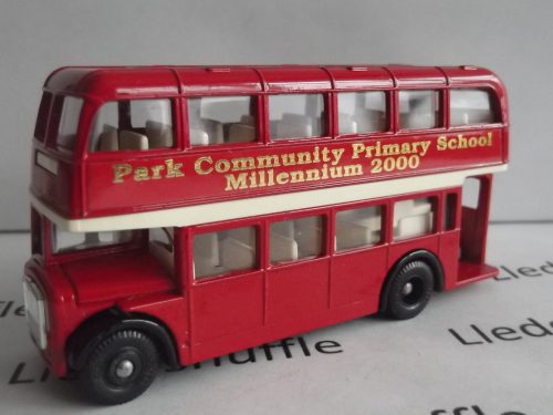 SB75, Bristol LD6G Lodekka Double Deck Souvenir Bus, Park Community Primary School, Millennium 2000