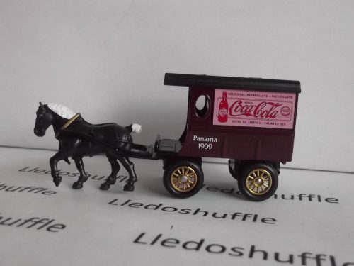 SL03000, Horse Drawn Delivery Van, Coca Cola Worldwide Advertising, Panama 1909