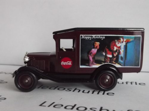 SL13001, Model A Ford Van, The Coca Cola Santa Collection, Happy Holidays
