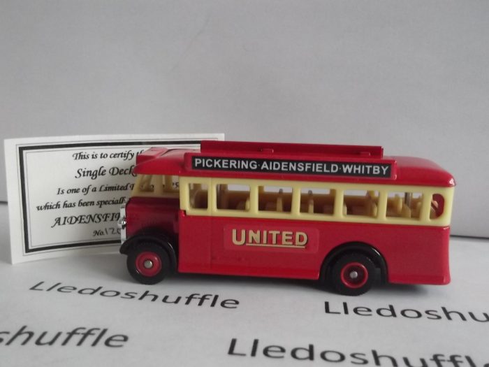 SP17-1002, AEC Regal Single Deck Bus, United, Whitby, Pickering-Aidensfield-Whitby, Aidensfield Stores