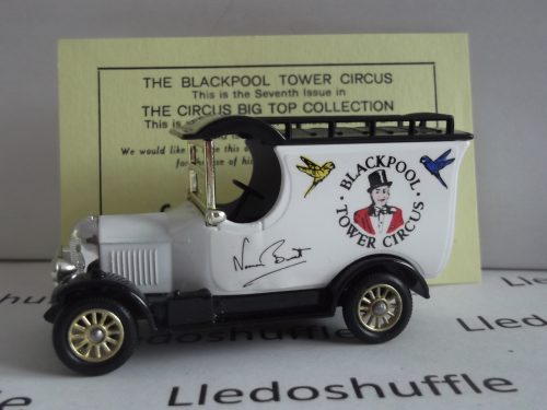 SP50135, Bull Nose Morris Van, Blackpool Tower Circus, Norman Barrett, The Circus Big Top Collection 7th Issue
