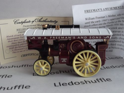 PV125, Code 3, Burrell Showmans Road Locomotive, W. A. Freeman's and Sons, Amusement Fair, Cymru am Byth