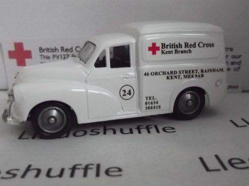 PV127, Code 3, Morris Minor Van, British Red Cross, Kent Branch, Rainham, Van No. 24