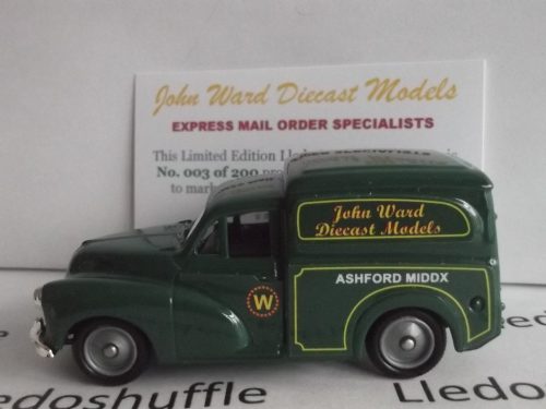 PV127, Code 3, Morris Minor Van, John Ward Diecast Models, Ashford, Middlesex