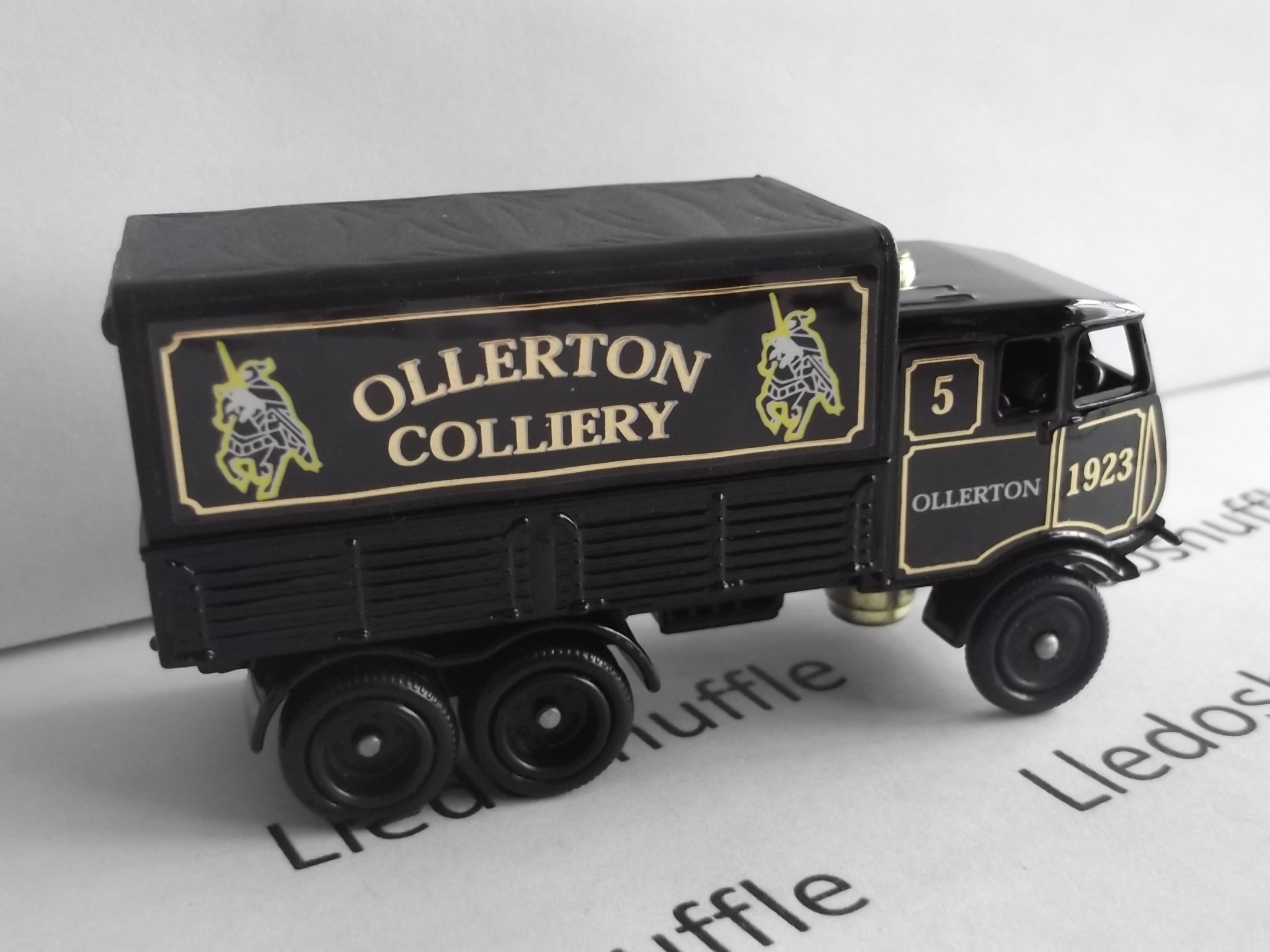 PV081, Code 3, Sentinel 6w Dropside Steam Wagon, Ollerton Colliery 1923, British Coal, Collieries on Steam Series No. 5 - Image 2