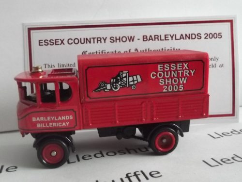 PV088, Code 3, Sentinel 4w Dropside Steam Wagon, Essex Country Show 2005, Barleylands, Billericay