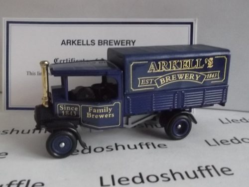 PV091, Code 3, Foden Steam Wagon, Arkell's Brewery