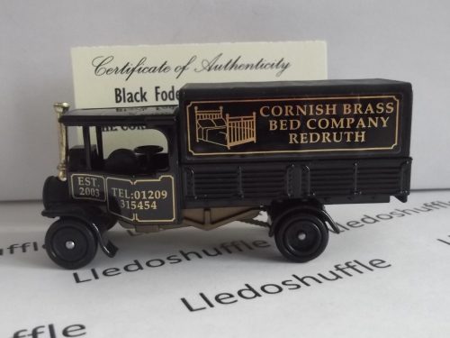 PV091, Code 3, Foden Steam Wagon, Cornish Brass Bed Company, Redruth, Hobbyclub