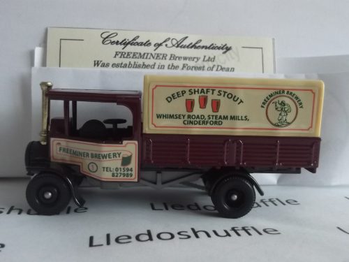 PV091, Code 3, Foden Steam Wagon, Freeminer Brewery, Deep Shaft Stout, Cinderford