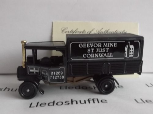 PV091, Code 3, Foden Steam Wagon, Geevor Mine, St Just, Cornwall, Hobbyclub