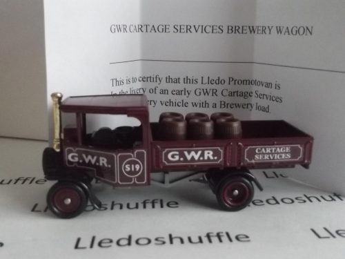 PV091, Code 3, Foden Steam Wagon, Great Western Railway, GWR Cartage Services, S19