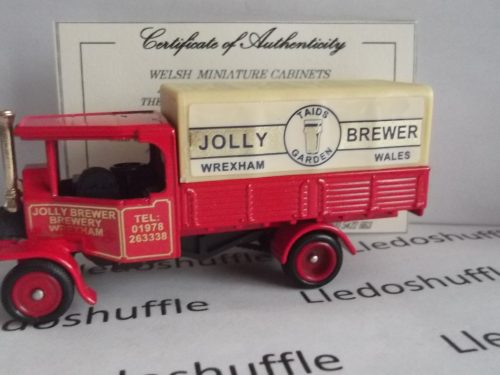PV091, Code 3, Foden Steam Wagon, Jolly Brewer Brewery, Wrexham, Wales, Taids Garden