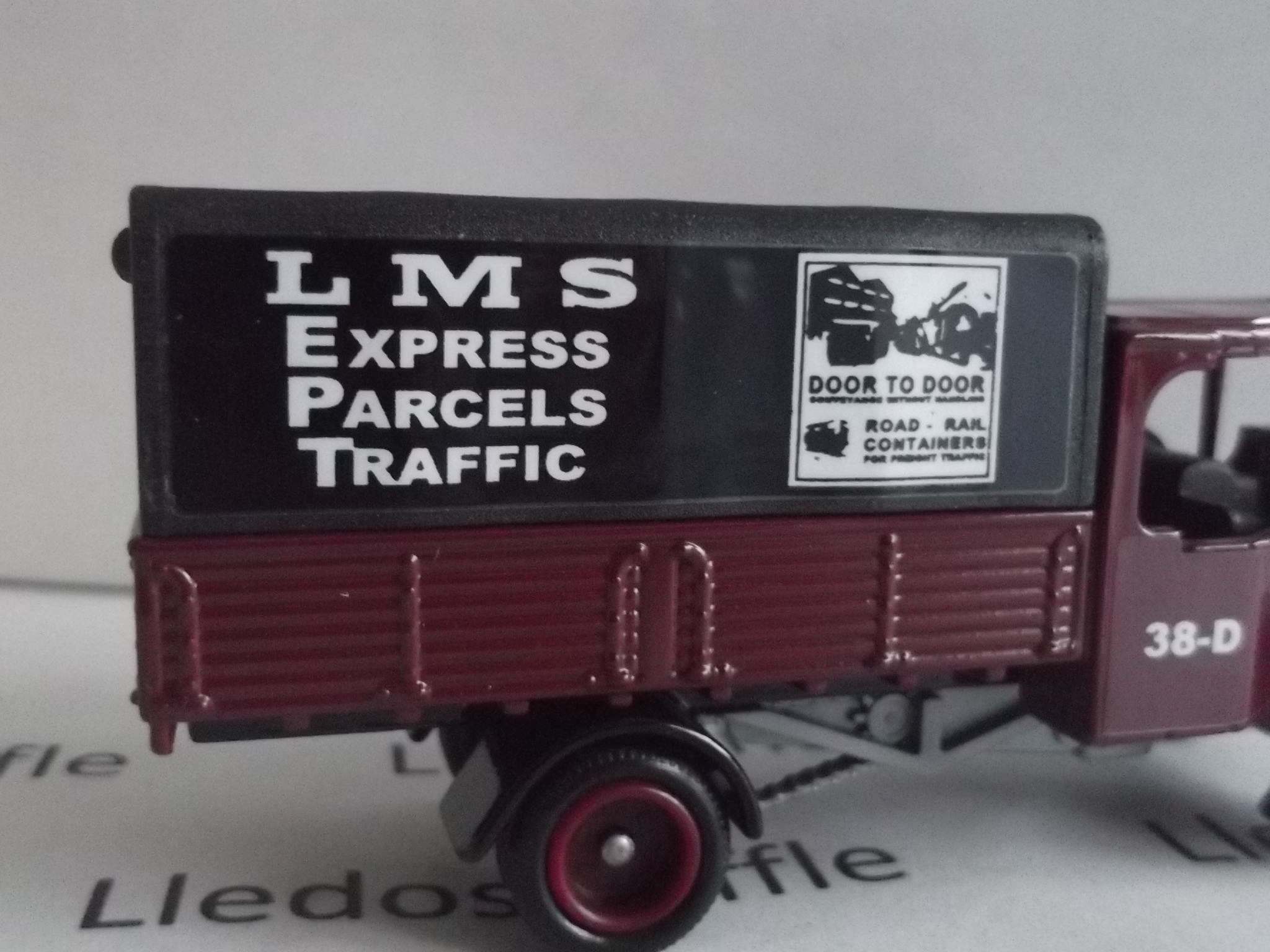 PV091, Code 3, Foden Steam Wagon, LMS Express Parcels Traffic, 38-D - Image 2
