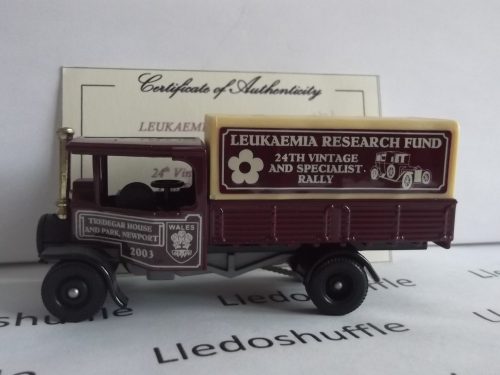 PV091, Code 3, Foden Steam Wagon, Leukaemia Research Fund, 24th Vintage Rally, Tredegar 2003