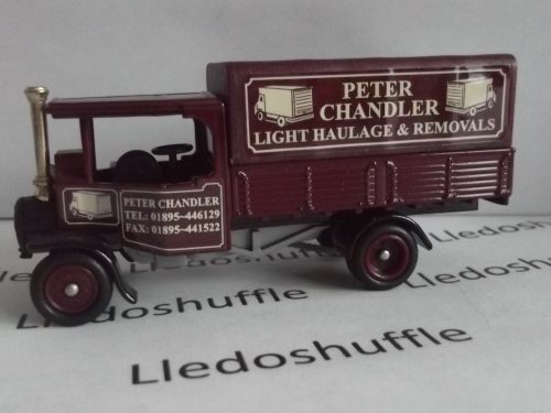 PV091, Code 3, Foden Steam Wagon, Peter Chandler, Light Haulage & Removals, Uxbridge