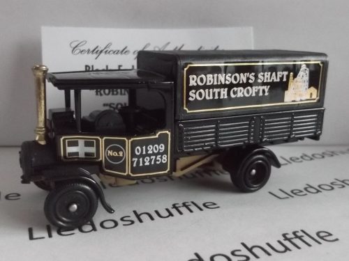 PV091, Code 3, Foden Steam Wagon, Robinson's Shaft, South Crofty, No. 2, Hobbyclub