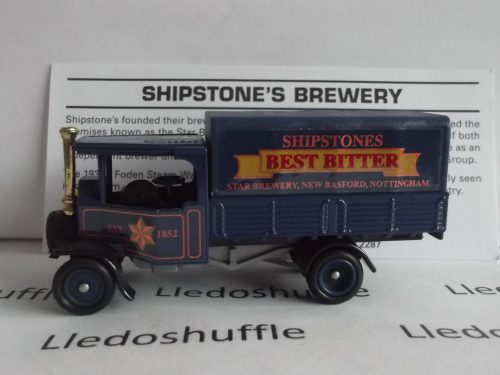 PV091, Code 3, Foden Steam Wagon, Shipstones Best Bitter, Star Brewery, New Basford, Nottingham