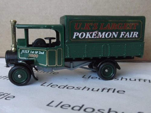 PV091, Code 3, Foden Steam Wagon, U.K's Largest Pokémon Fair 2000