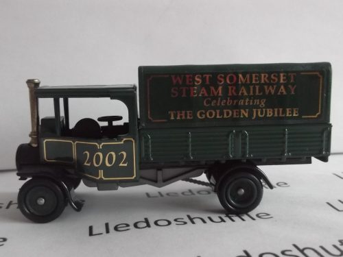 PV091, Code 3, Foden Steam Wagon, West Somerset Steam Railway celebrating The Golden Jubilee 2002