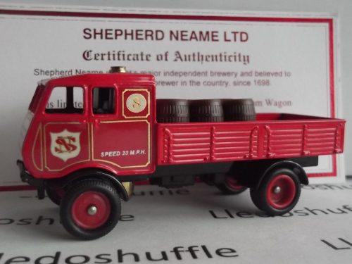 PV097, Code 3, Sentinel 4w Dropside Steam Wagon, Shepherd Neame Ltd, Faversham