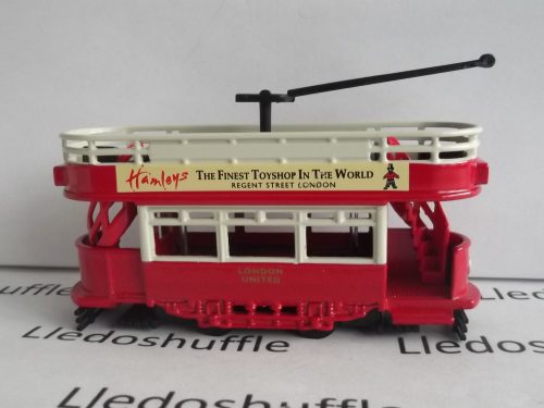 DG109001, Dick Kerr Preston Tram Open Top, London United, Hamleys Toyshop