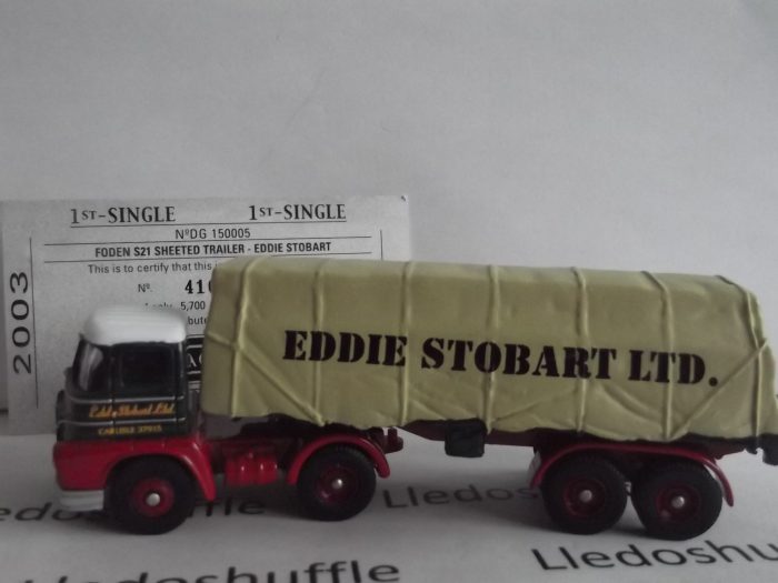 DG150005, Foden S21 Sheeted Trailer with Load, Eddie Stobart Ltd., Carlisle