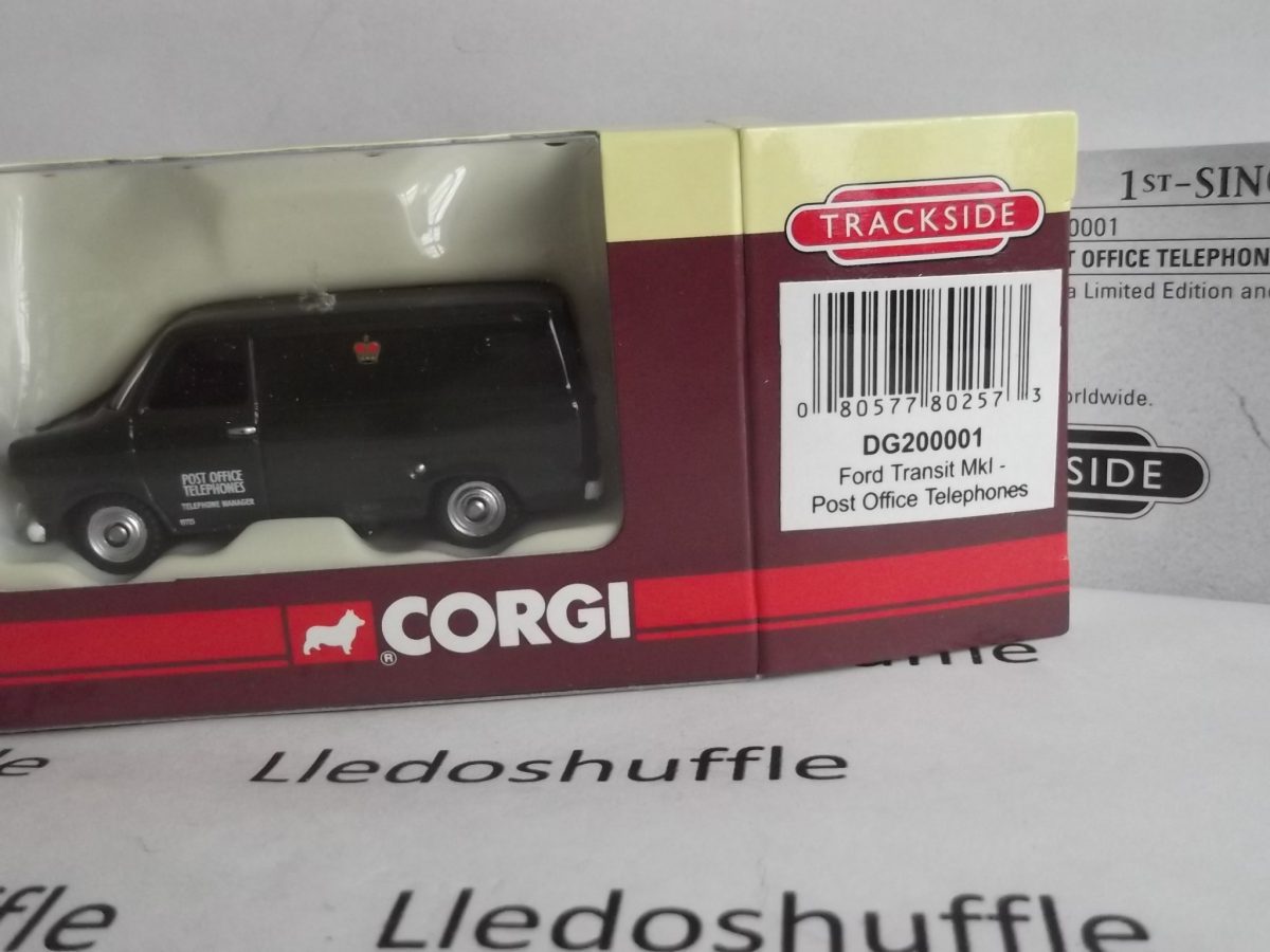 DG200001, Ford Transit Mk I Van, Post Office Telephones – Lledo Models