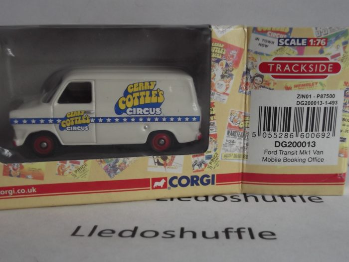 DG200013, Ford Transit Mk I Van, Gerry Cottle's Circus, Mobile Booking Office